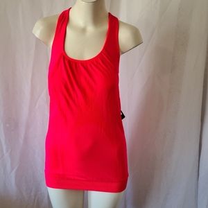 Nux Red Bralette Tank Top Size Medium